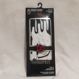 Zero Friction Men's LH Universal Fit Golf Gloves White